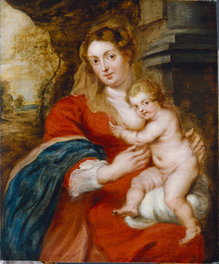  彼得·保罗·鲁本斯 Peter Paul Rubens——圣母子